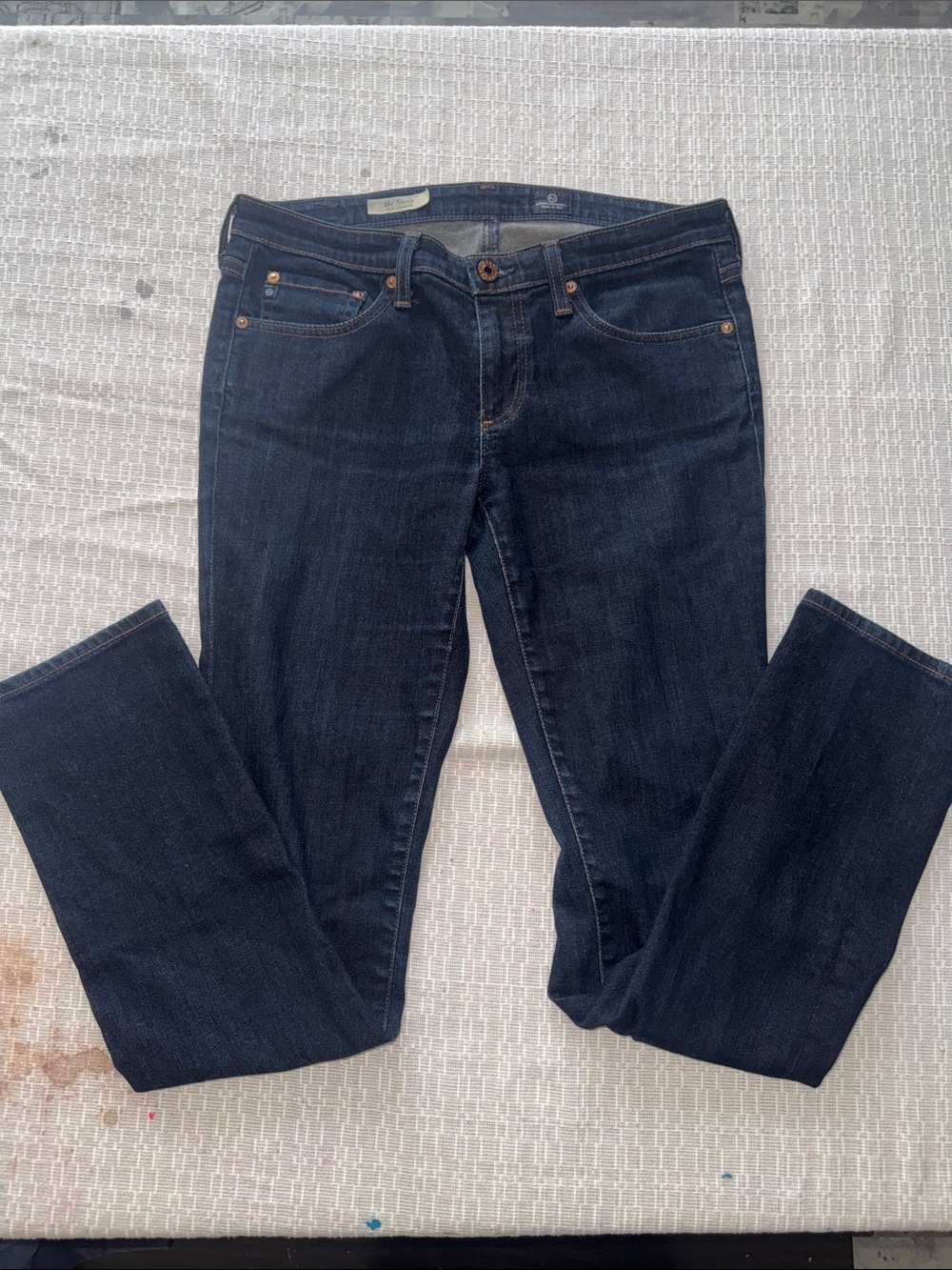 Stevies Dark Indigo Straight Leg Jeans